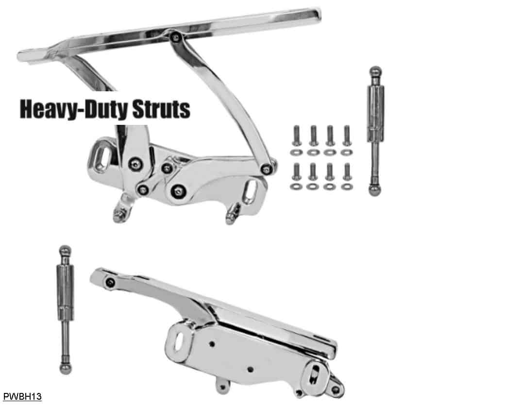 Hood Hinge Set: Billet 69-72 GM various